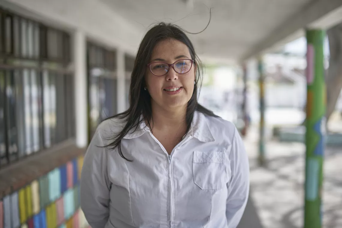 Ana Laura Fern&aacute;ndez - Maestra dinamizadora en la escuela N&deg;343 