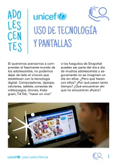 Ficha 7 - Uso de tecnolog&iacute;a y pantallas