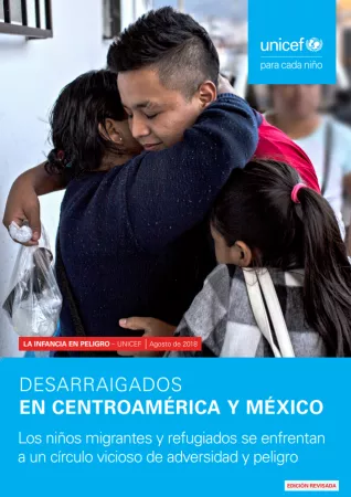 Tapa del informe Desarraigados en Centroam&eacute;rica y M&eacute;xico