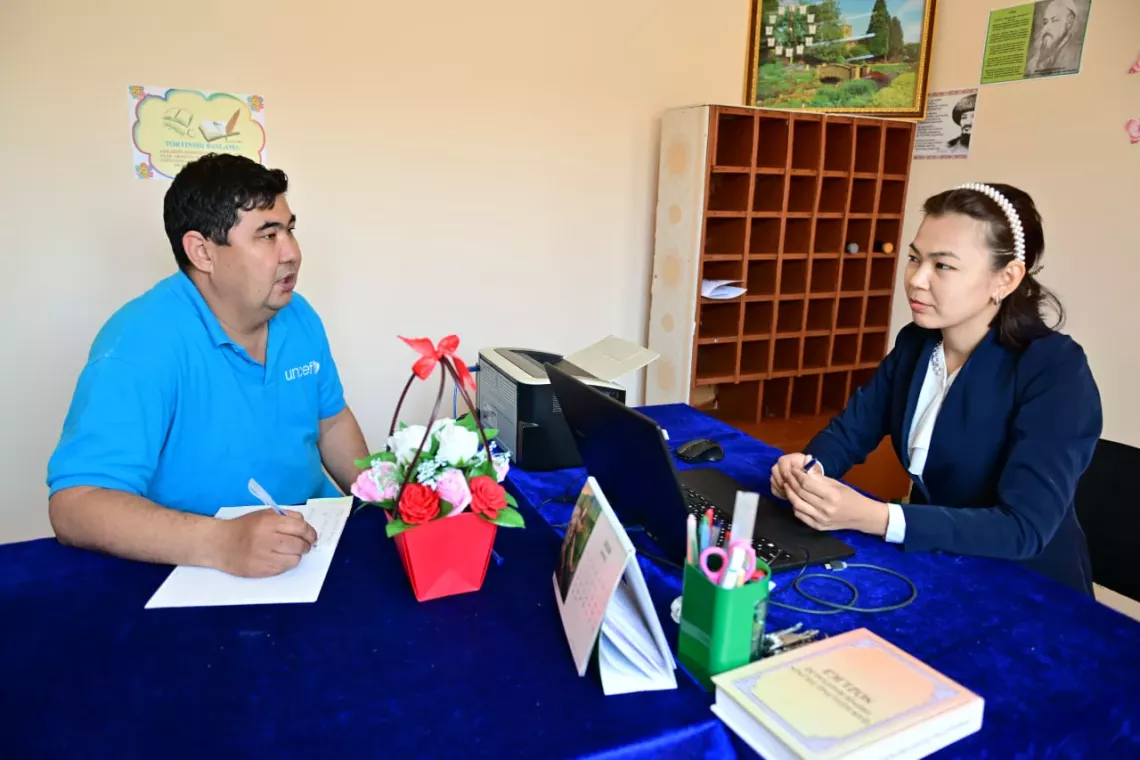 &copy;UNICEF Uzbekistan/2024/Atoev