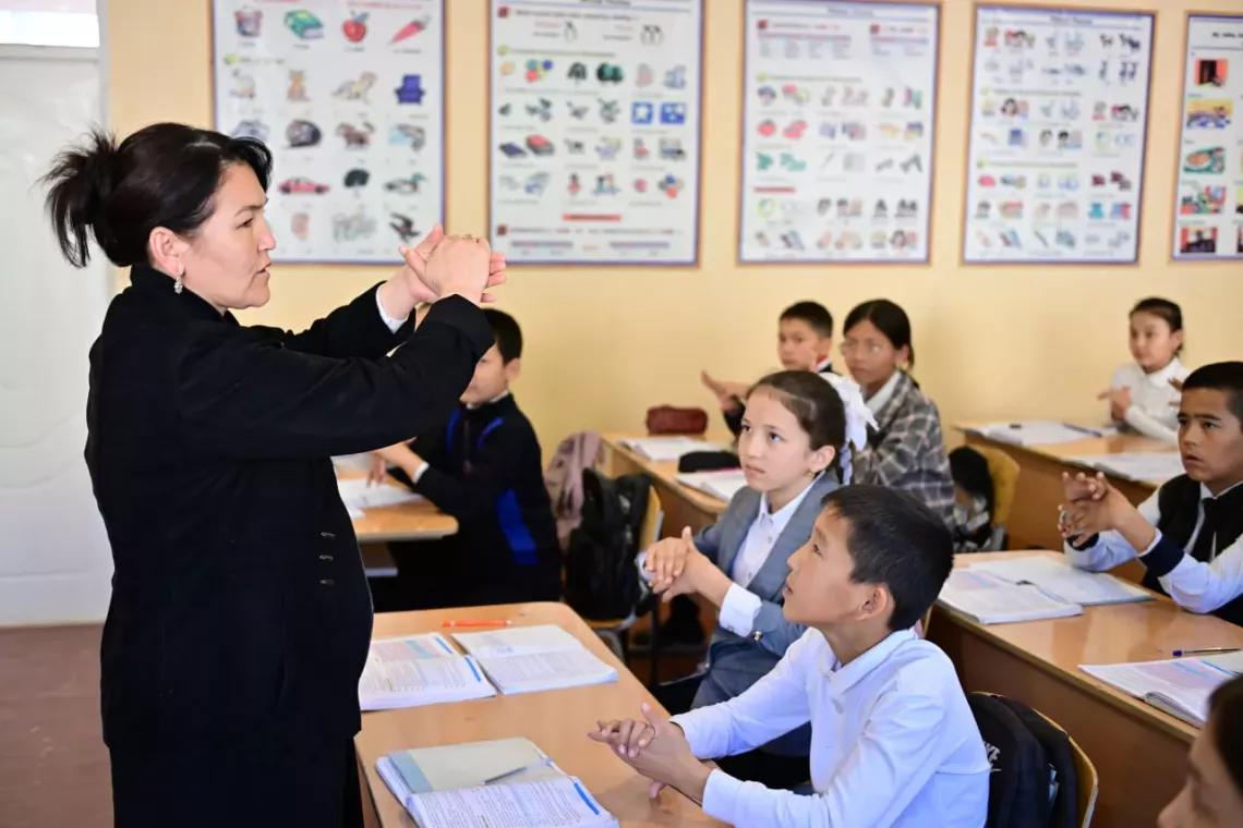 &copy;UNICEF Uzbekistan/2024/Atoev