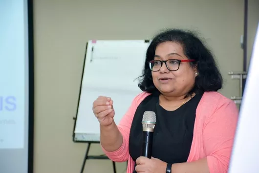 Deepa Sankar, chief of Education, UNICEF Uzbekistan
