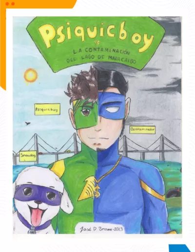 Portada de la historieta Psiquicboy