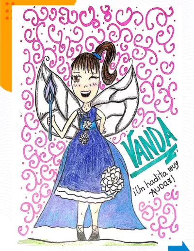 Portada de la historieta Vanda
