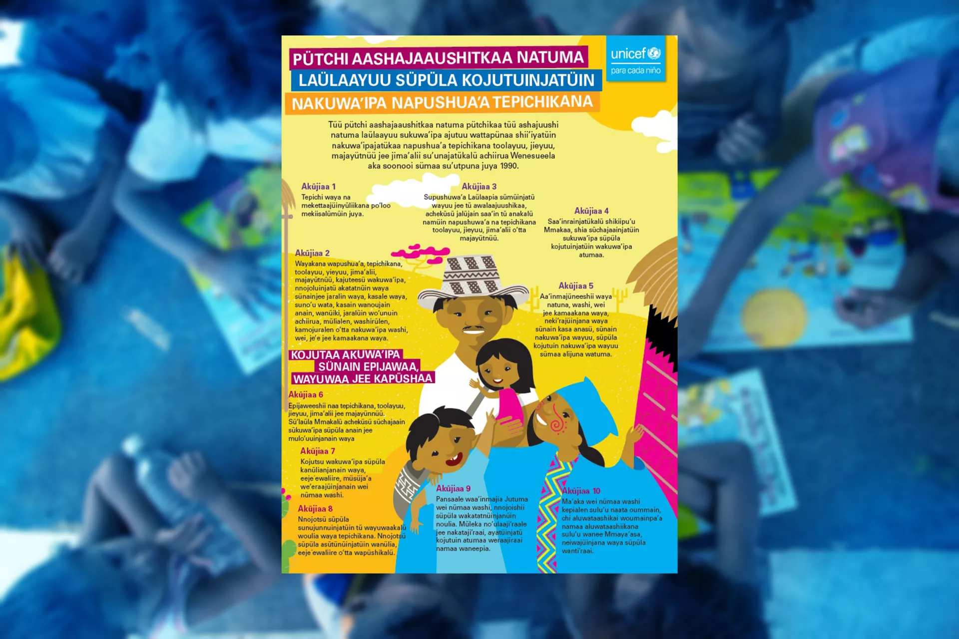 Convenci&oacute;n sobre los Derechos del Ni&ntilde;o en lengua Wayuunaiki
