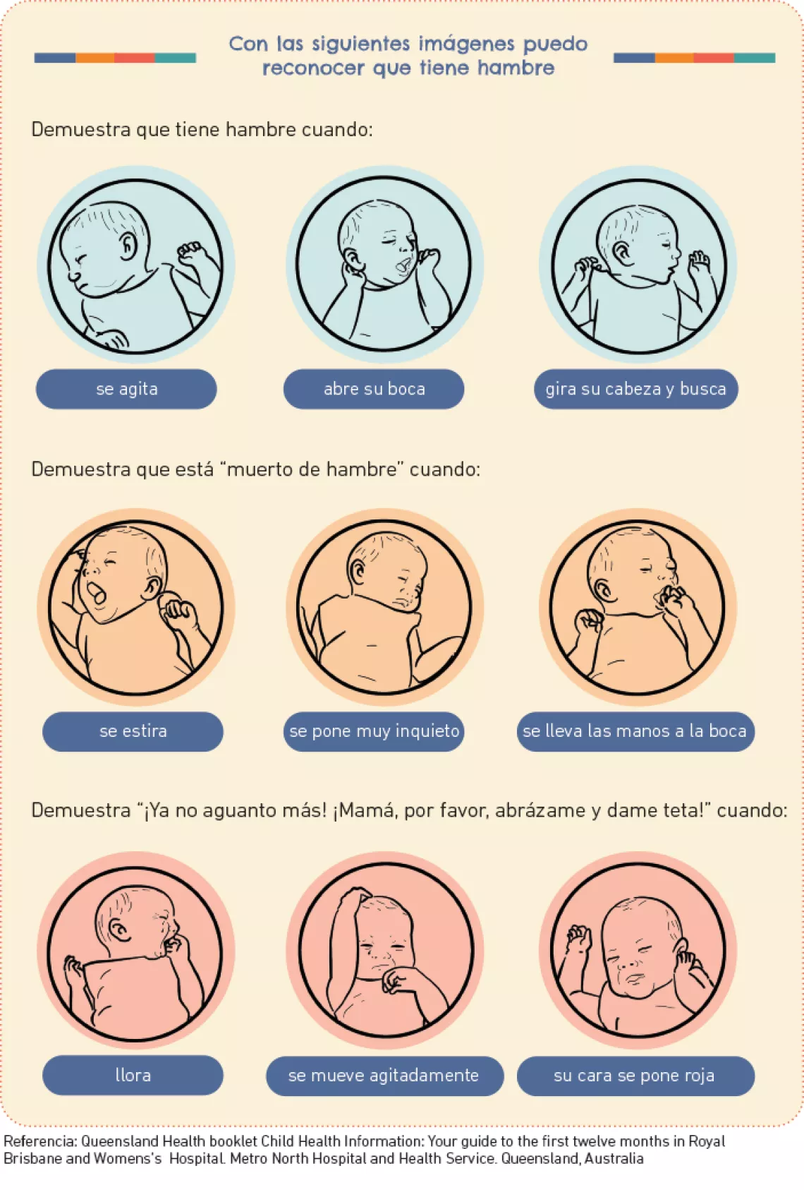 9 se&ntilde;ales de que un beb&eacute; tiene hambre