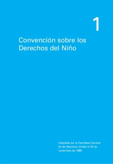 Convenci&oacute;n sobre los Derechos del Ni&ntilde;o