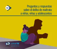 Portada de la gu&iacute;a de preguntas y respuestas sobre el delito de maltrato a nna