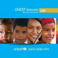UNICEF Venezuela. Resumen de actividades Final Digital 2016