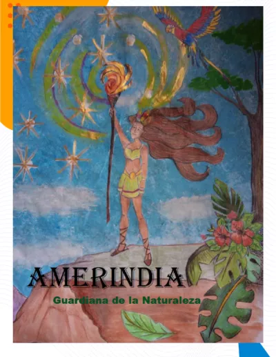 Portada de la historieta Amerindia
