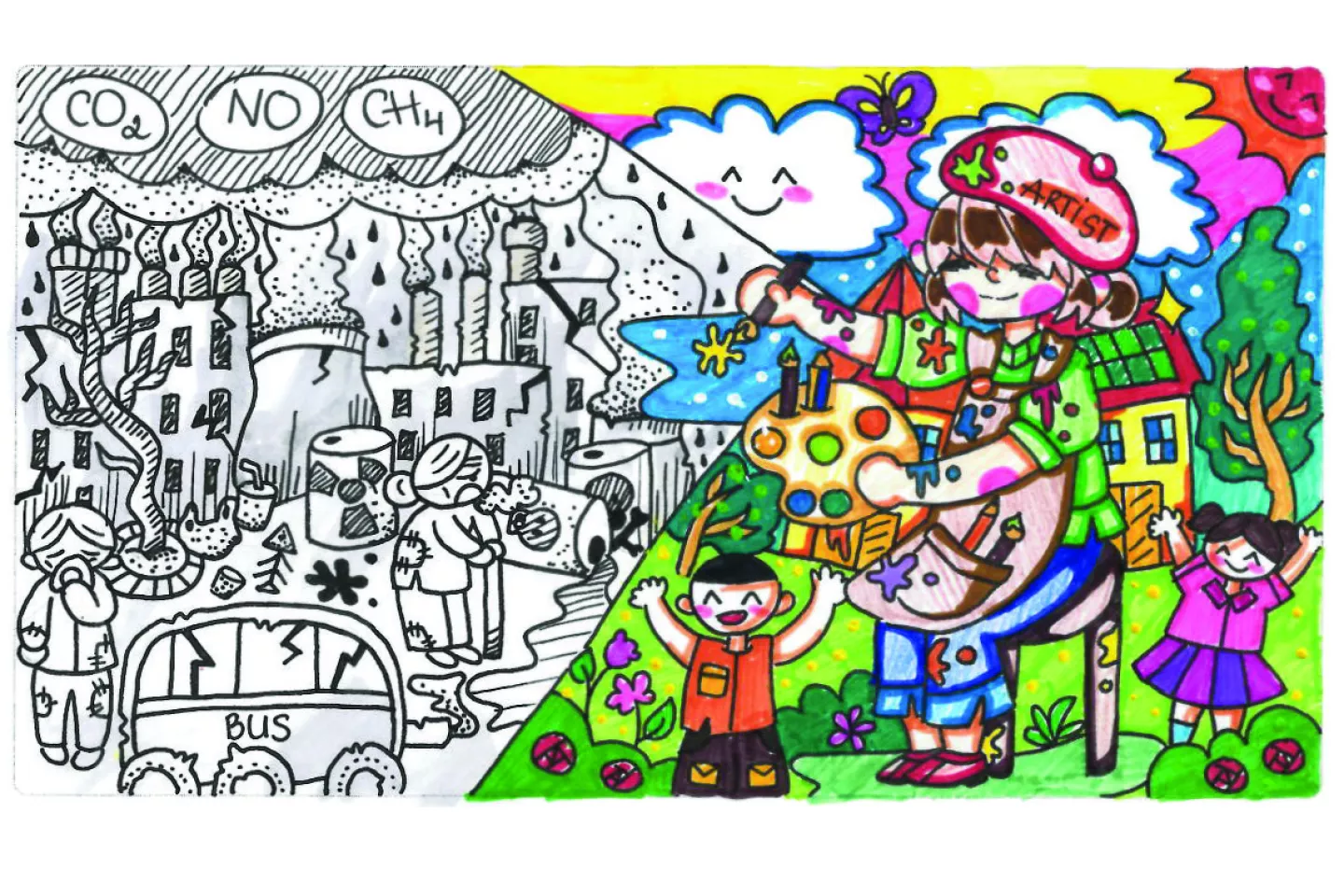 Comic Super Artist to help fight climate change