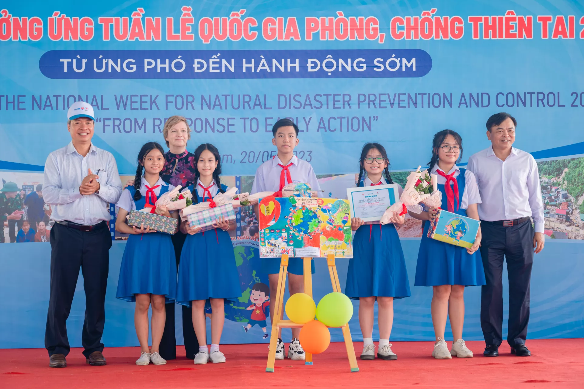 Chuỗi hoạt động hưởng ứng tuần lễ quốc gia về ph&ograve;ng chống thi&ecirc;n tai năm 2023 &ldquo;từ ứng ph&oacute; đến h&agrave;nh động sớm&rdquo; 