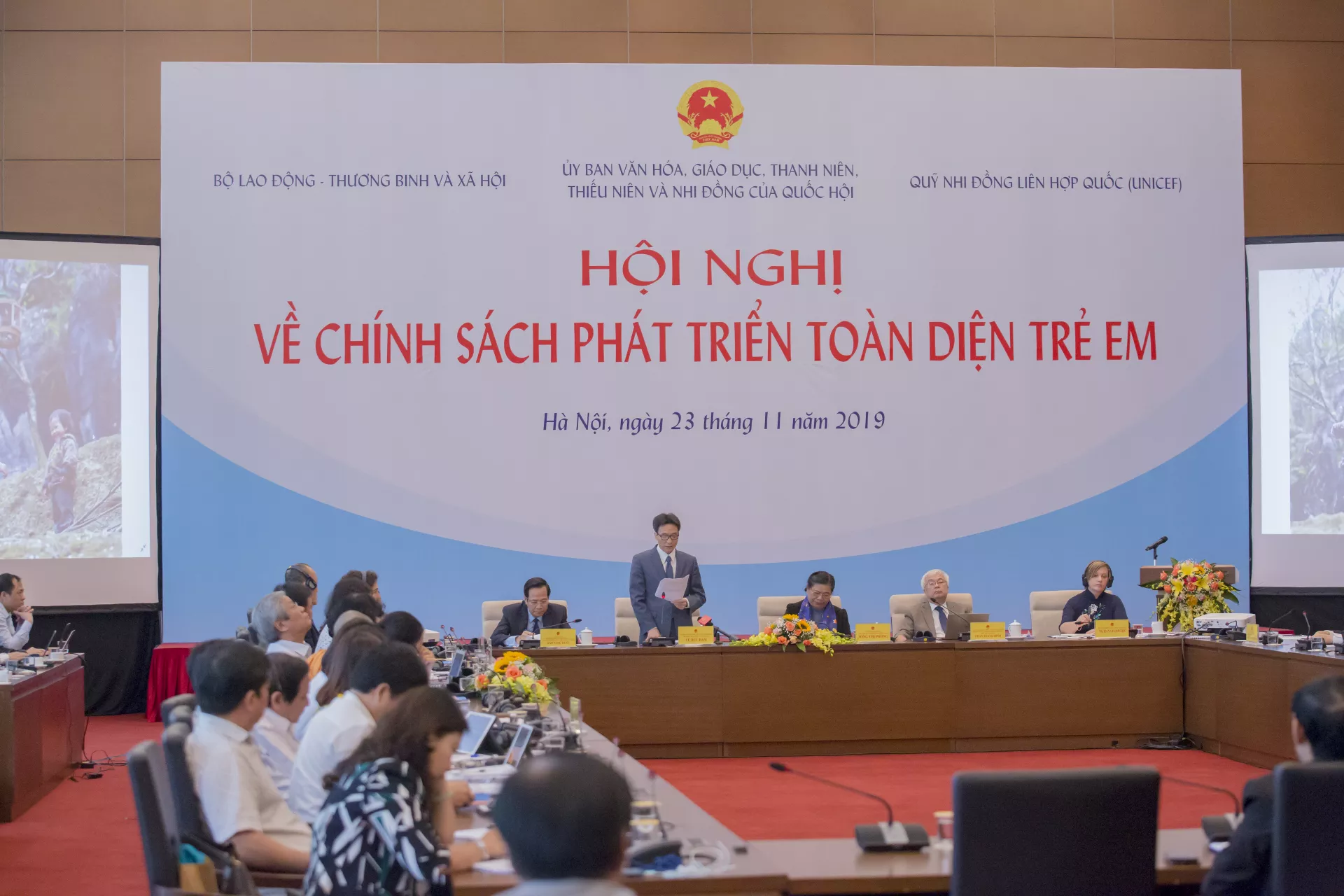 High-level conference to strengthen national policies for the comprehensive development of children