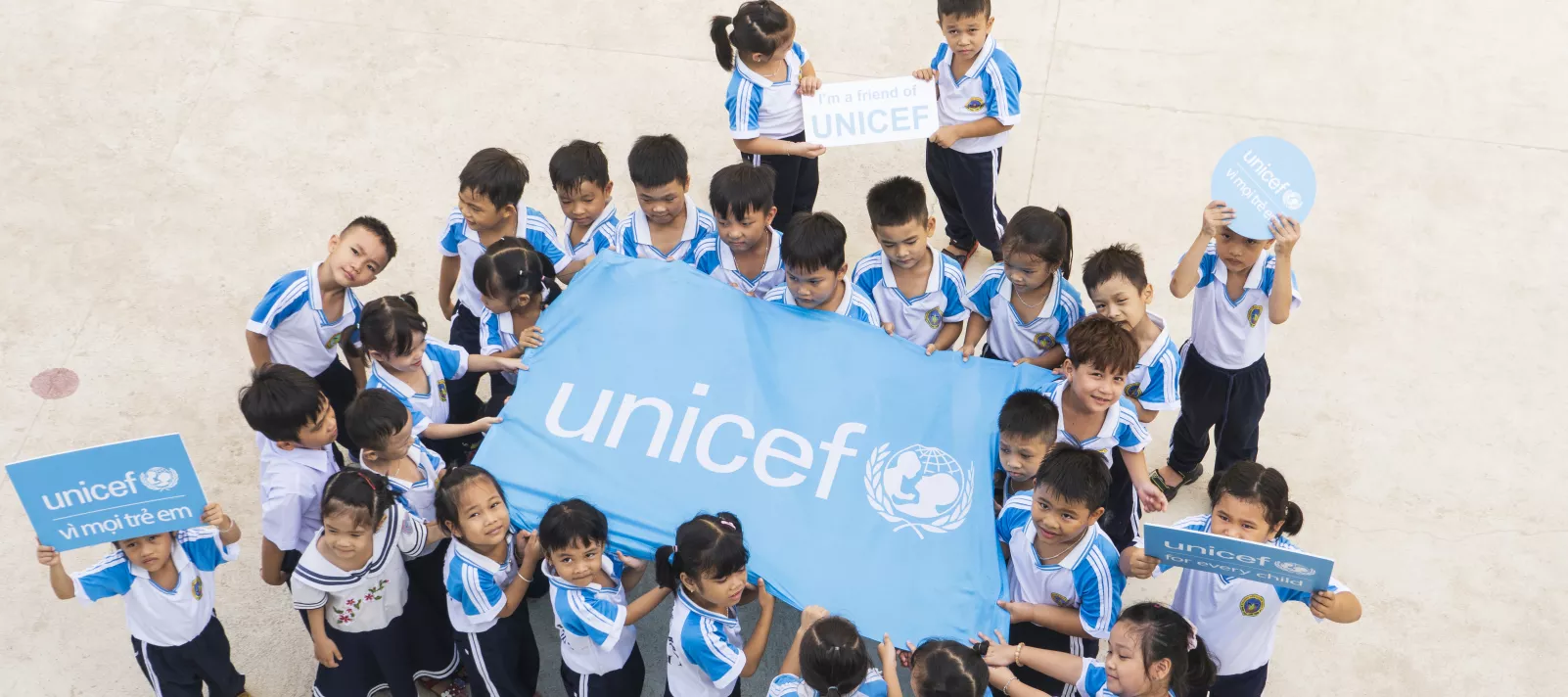 Children in Do Vinh 1 Primary School in Ninh Thuan Viet Nam