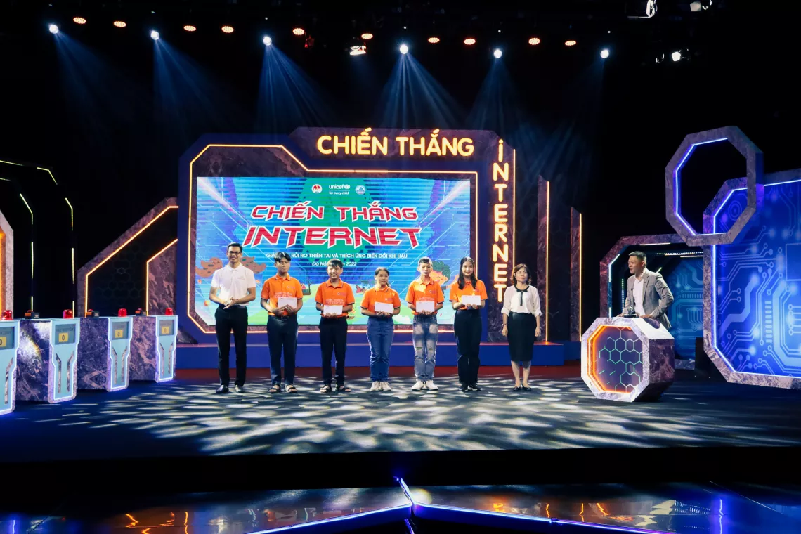 The contest "Beat the Internet" was held at the television station in November, 2022.