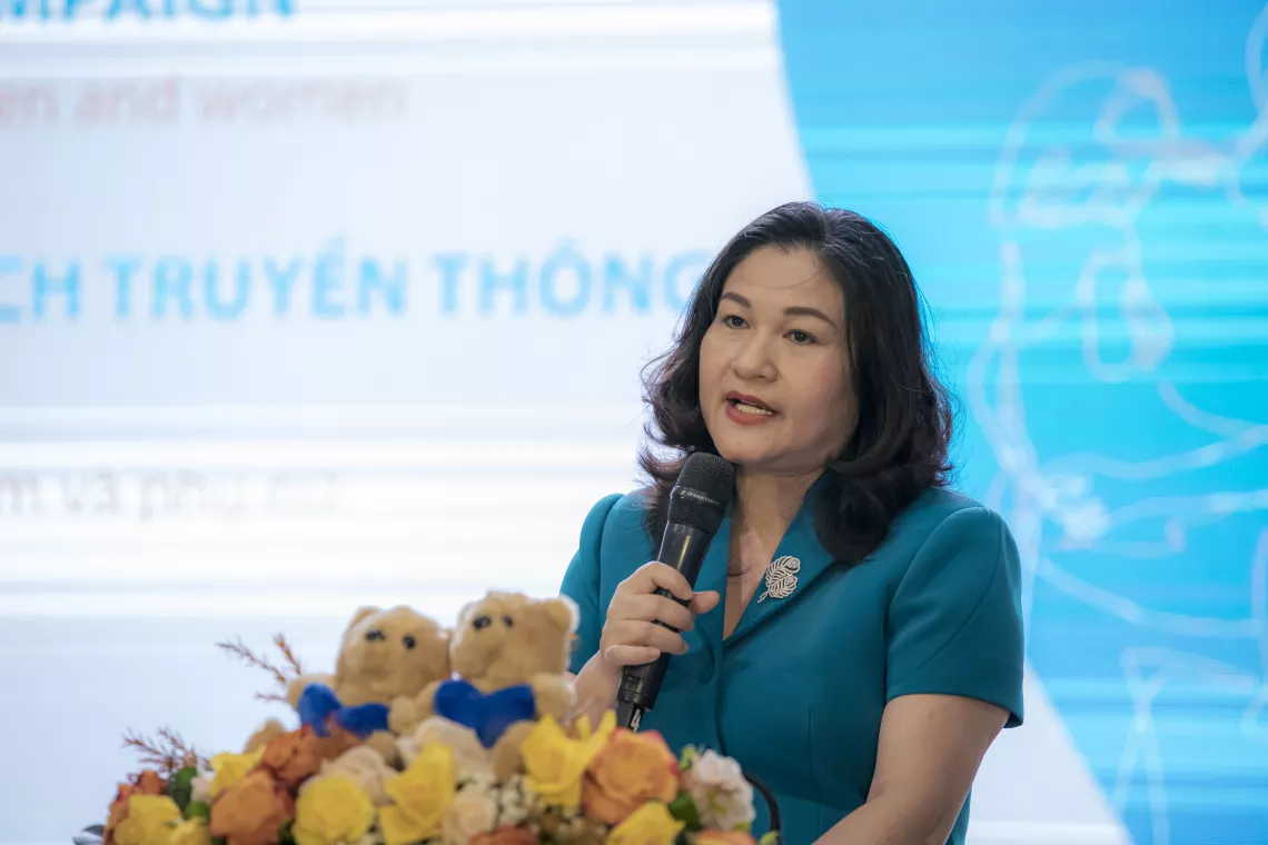 Bà Nguyễn Thị Hà, Thứ trưởng Bộ Lao động - Thương binh và Xã hội (LĐTB&XH)
