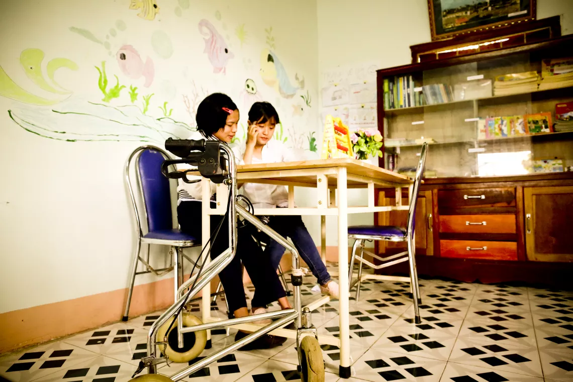 Too many children with disabilities remain out of the classroom, especially at primary or secondary school ages.