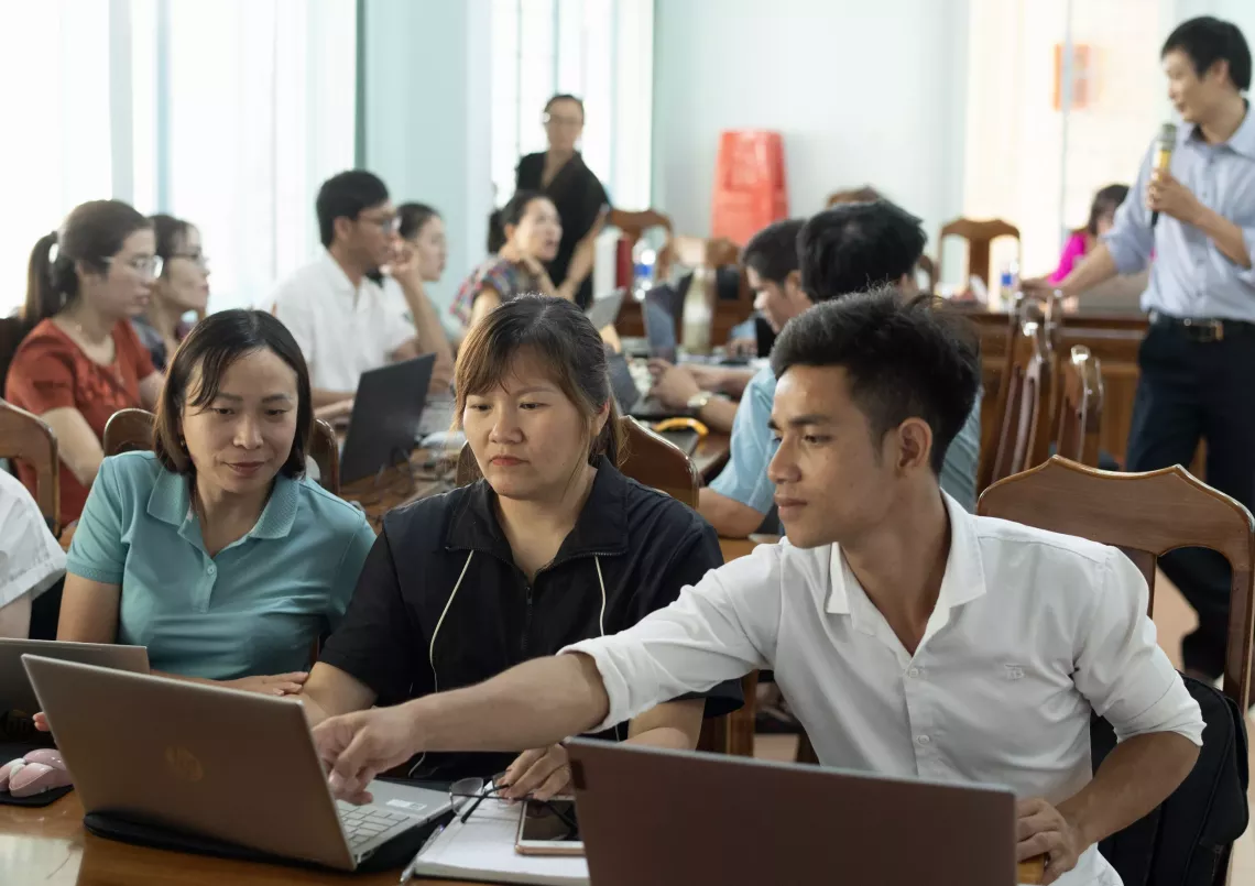 The new AI knowledge attracts trainees to the course.