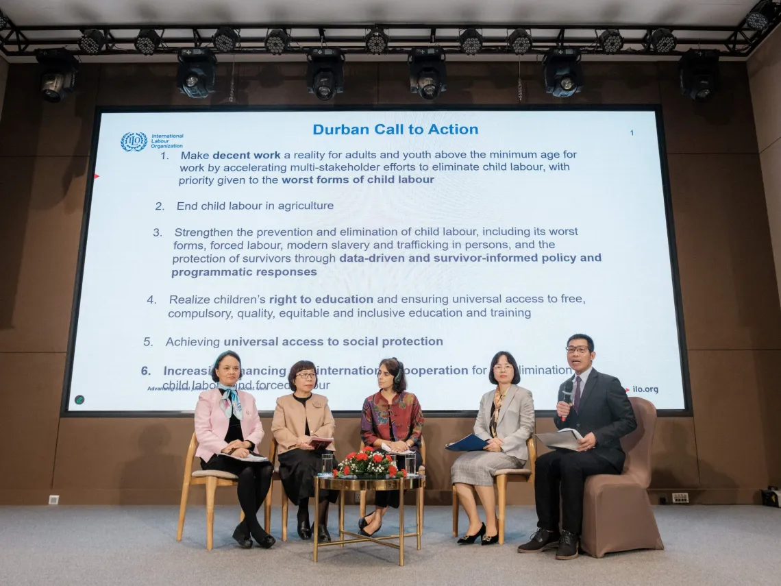 Panel discussion in the anniversary 