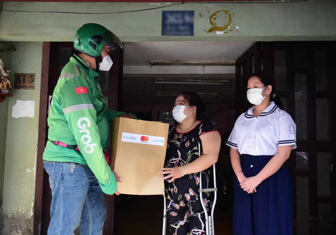 Mastercard and Grab Vietnam Partner to Offer Pandemic Relief to Vietnamese Children, Families