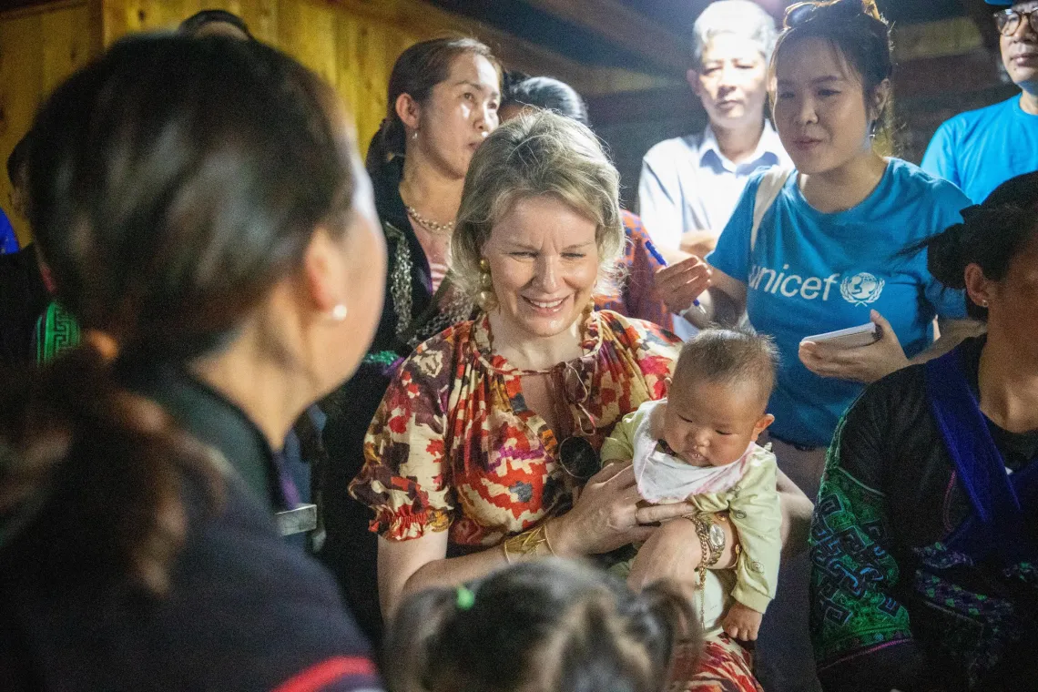 Her Majesty Queen Mathilde of Belgium visited Viet Nam in 2023 as Honorary President of UNICEF Belgium