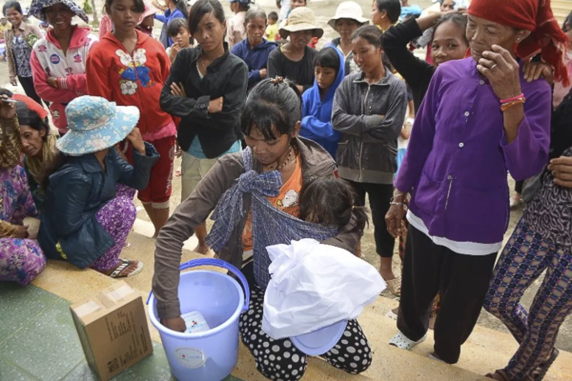 Những người phụ đ&oacute;ng vai tr&ograve; trụ cột trong cộng đồng Raglai