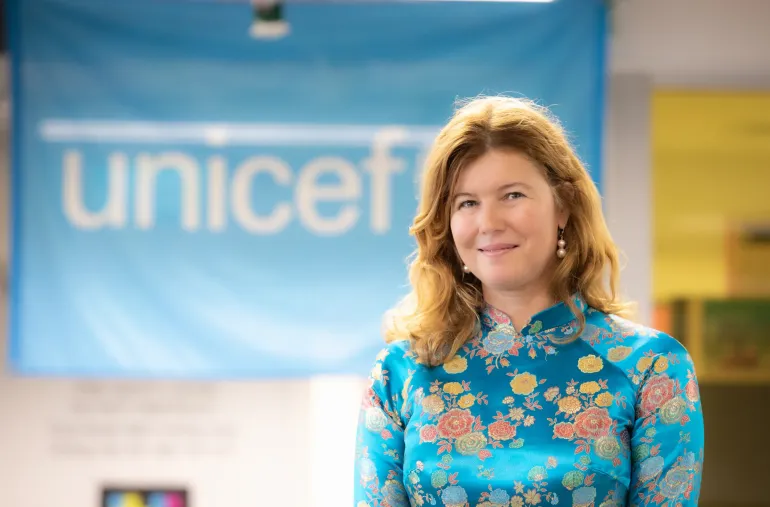 Silvia Danailov, UNICEF Representative in Việt Nam