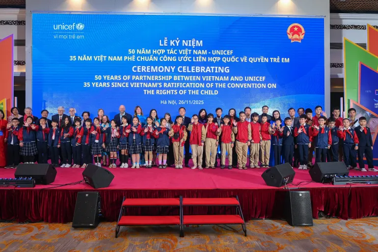 Celebrating 50 Years of Viet Nam&ndash;UNICEF Partnership and 35 Years of Viet Nam&rsquo;s ratification of the Convention on the Rights of the Child  