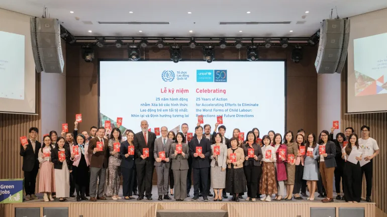 Participants in the ceremony