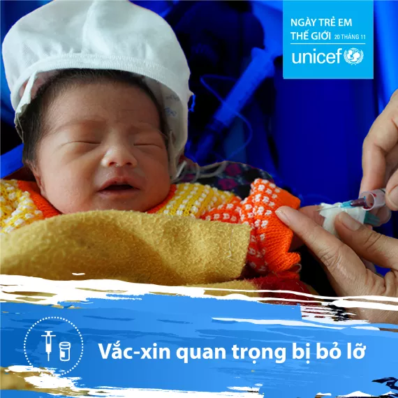 245,000 trẻ em đ&atilde; bỏ lỡ &iacute;t nhất một liều ti&ecirc;m chủng ngừa DPT quan trọng trong năm 2021