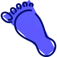 feet icon