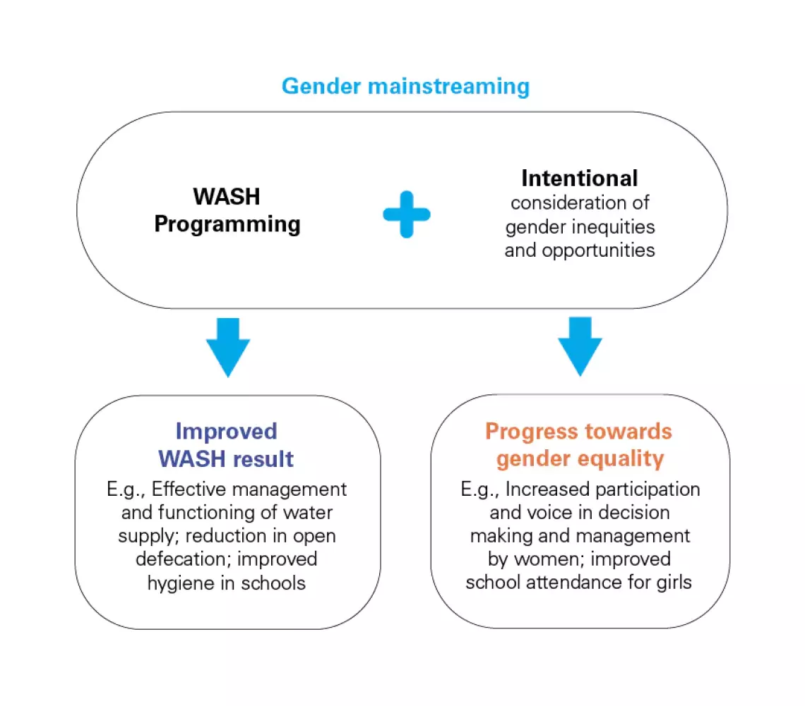 Gender mainstreaming diagram