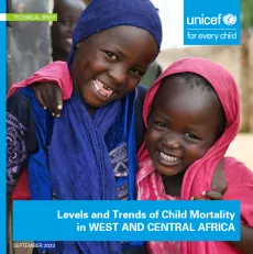 A cover of a technical brief featuring two girls smiling