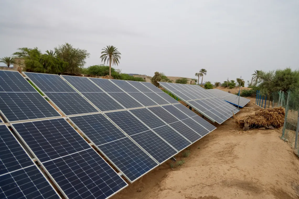 UNICEF solar-powered water projects in Yemen