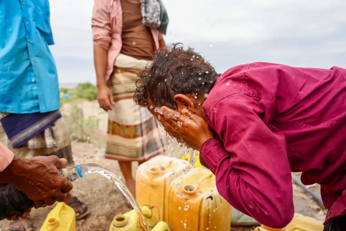 UNICEF solar-powered water projects in Yemen