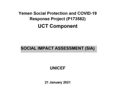 Social Impact Assessment (SIA) report