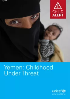 Child-alert-Yemen-childhood-under-threat-cover