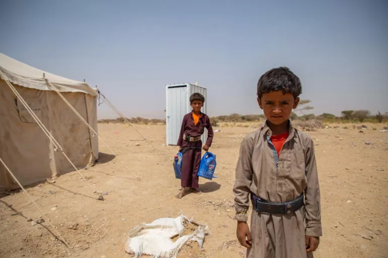 Emergency latrines projects in Yemen