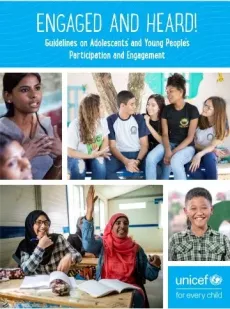 The cover of the engaged and heard guidelines