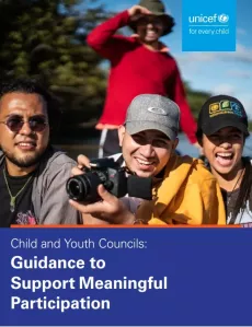 The cover of child and youth councils guidance