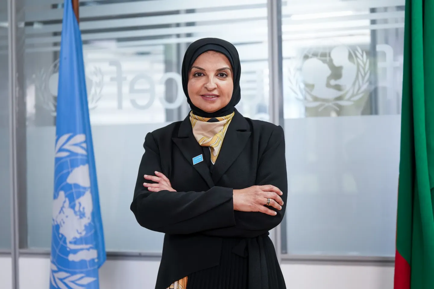 UNICEF Zambia's Country Representative, Dr. Saja Farooq Abdullah.