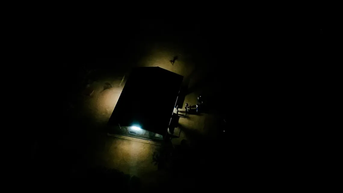 Nyamutuma Health Post at night