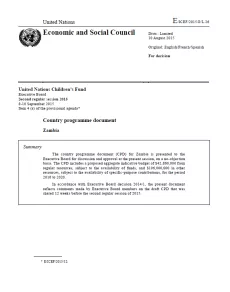 Cover page for reporrt