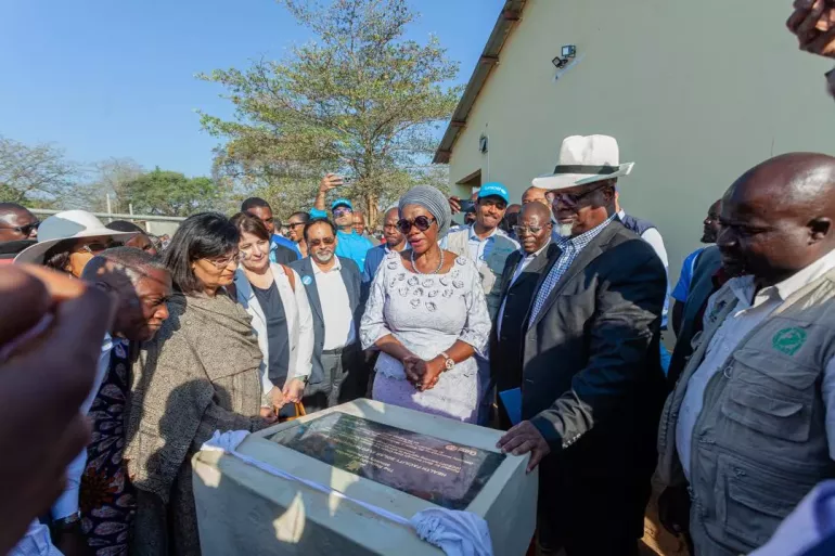 Zambia&rsquo;s Minister of Health, the Chongwe Area Member of Parliament, the Lusaka Provincial Minister, Gavi&rsquo;s CEO, and other partners came together to launch the HFSE and DRIVE initiatives at Mwalumina Rural Health Center in Chongwe District.