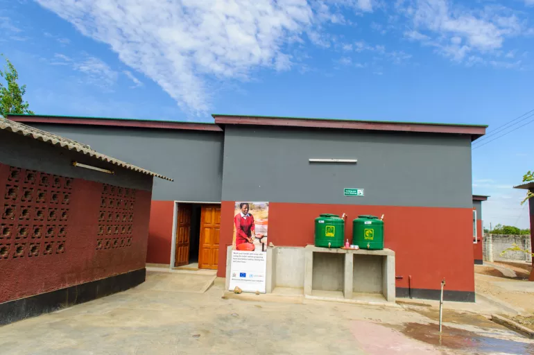 Construction work completed at Georges Health Centre in Lusaka