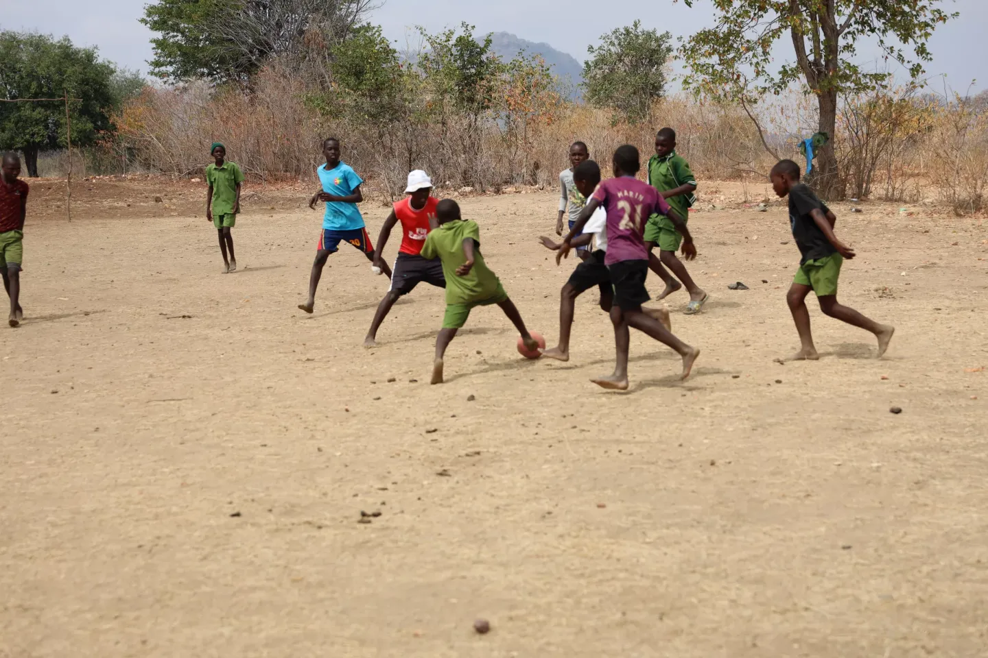 Children playing