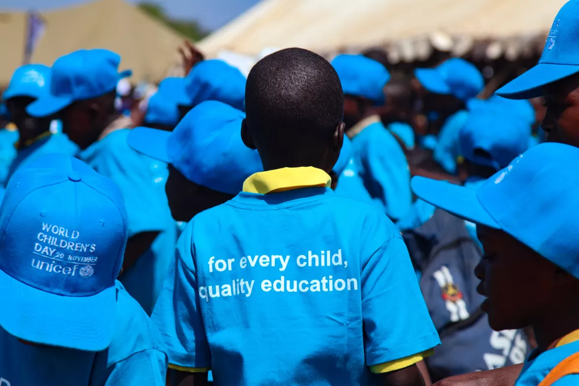 UNICEF Blue T-shirt