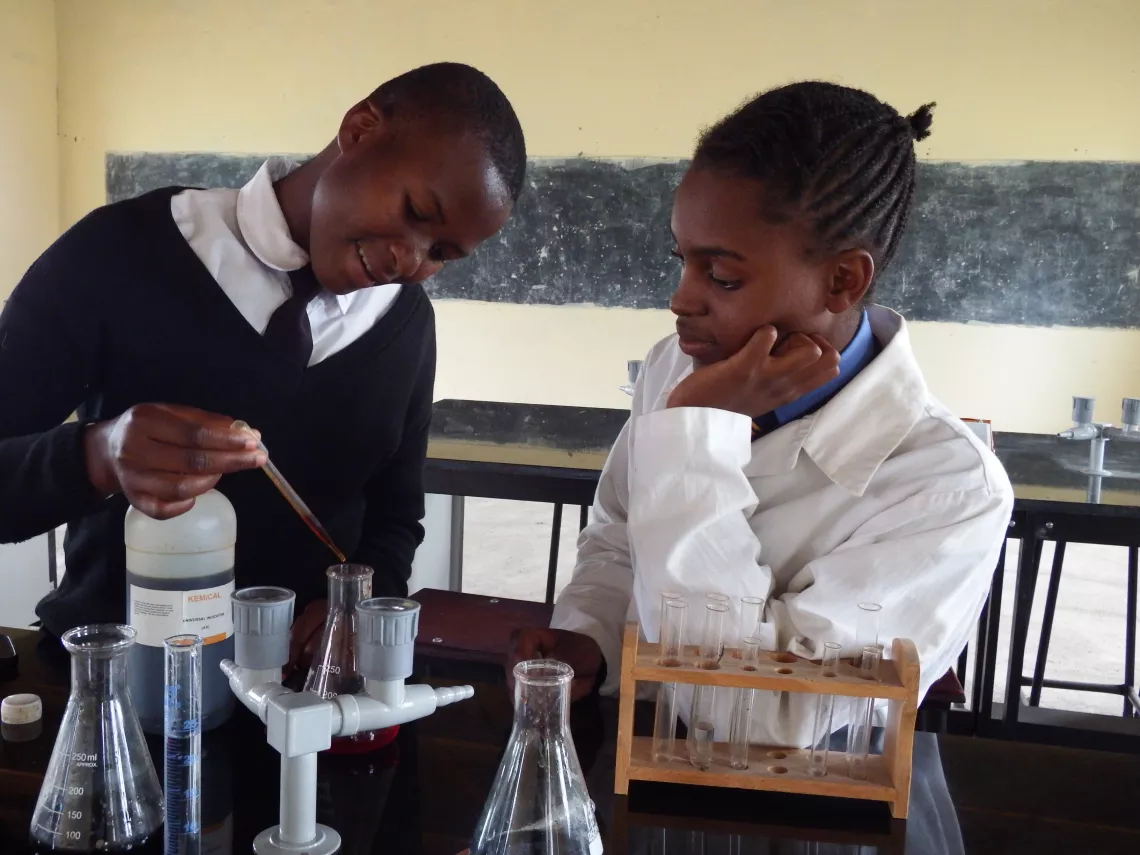 science lab