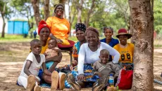 mothers and children